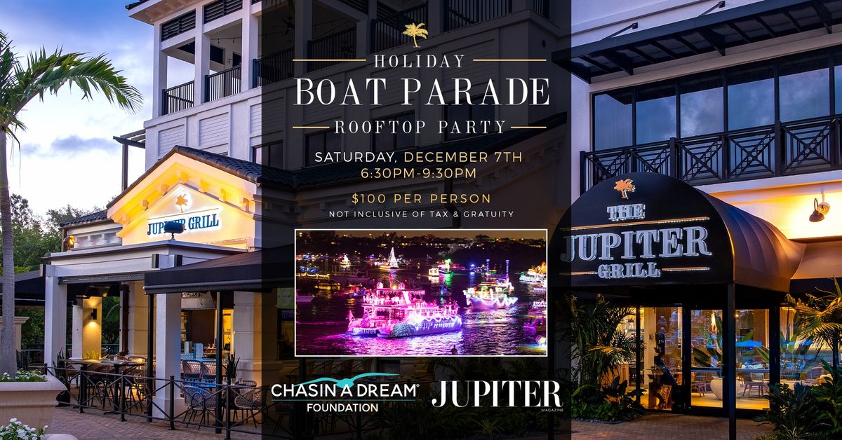 Holiday Boat Parade Rooftop Party!