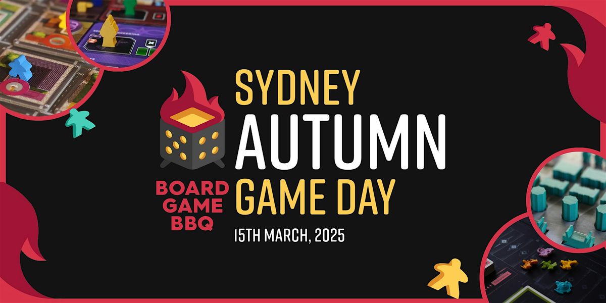 Board Game BBQ Sydney Game Day Autumn 2025