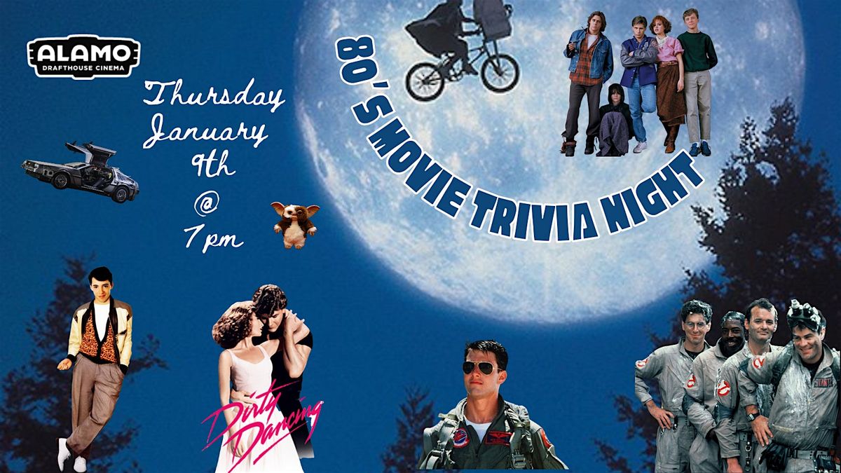 80s Movies Trivia at Alamo Drafthouse Loudoun