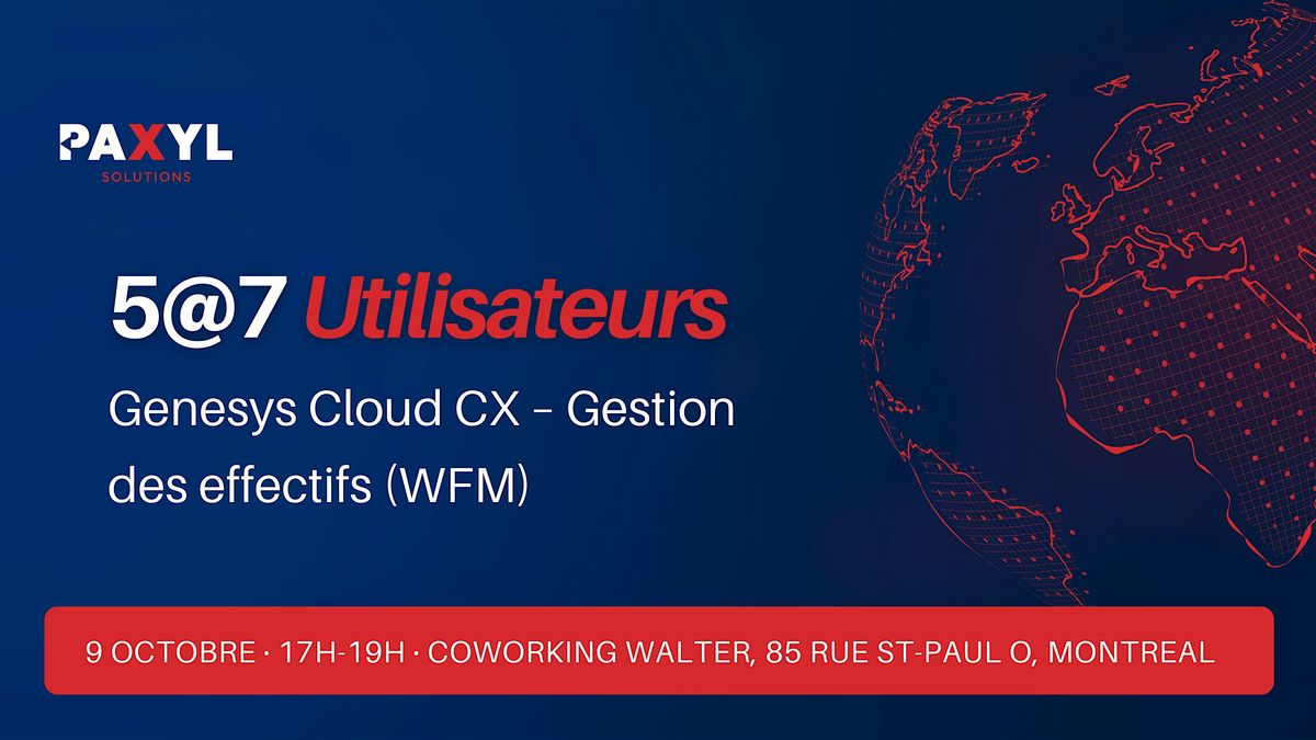 5@7 utilisateurs Genesys Cloud CX (FR) \u2013 Gestion des effectifs (WFM)