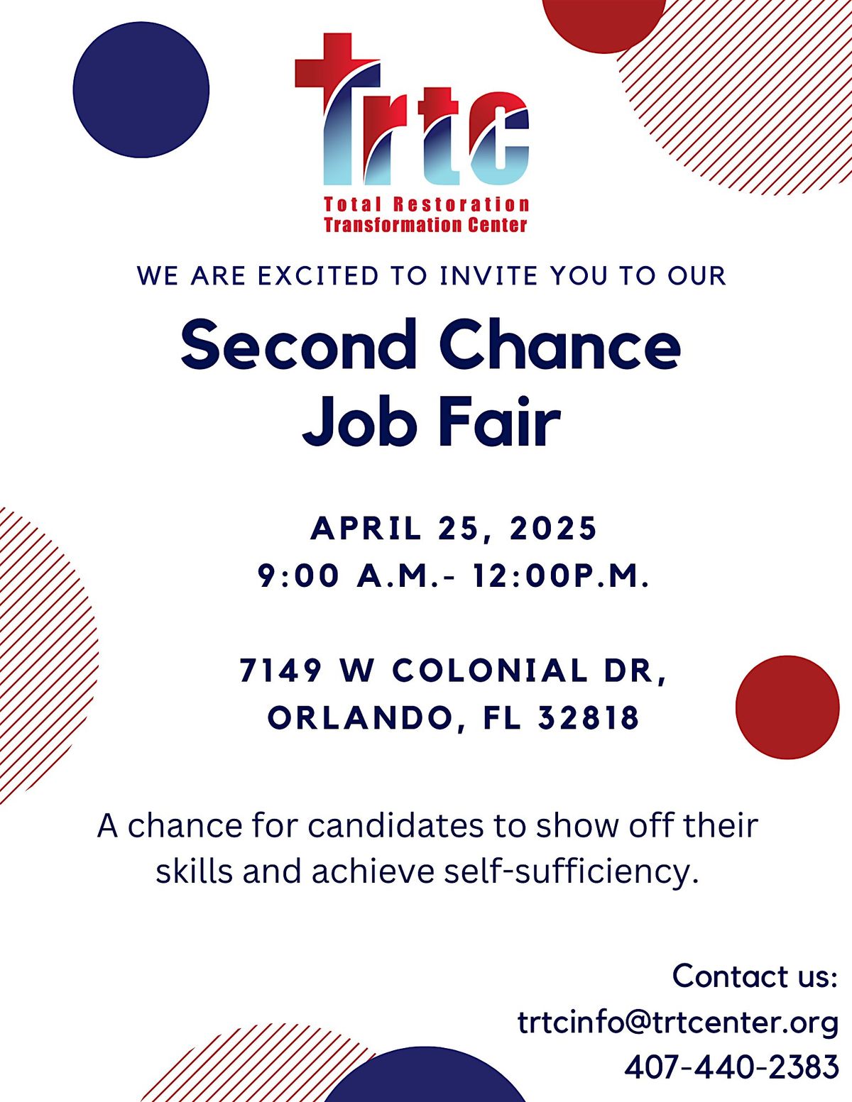 Second Chance Job Fair 2025