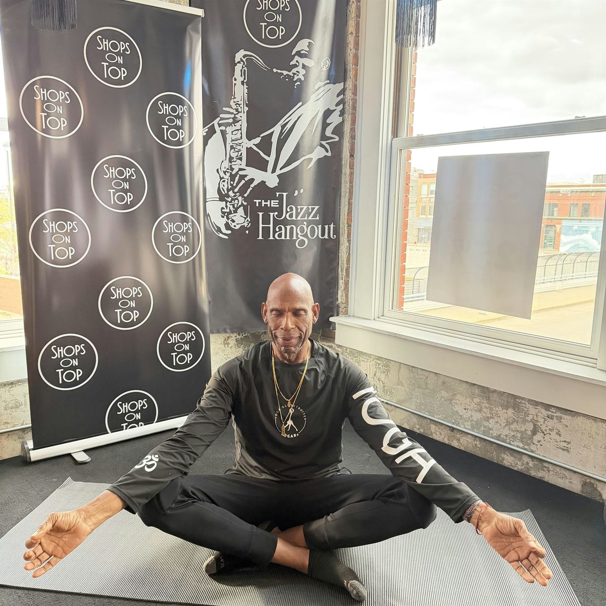 Sunset Yoga on The Top