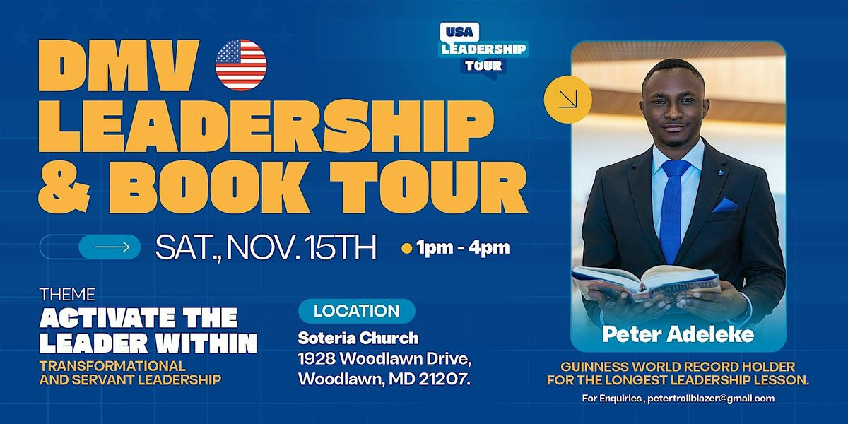 DMV Leadership & Relationship Summit 2025: Activate the Leader Within