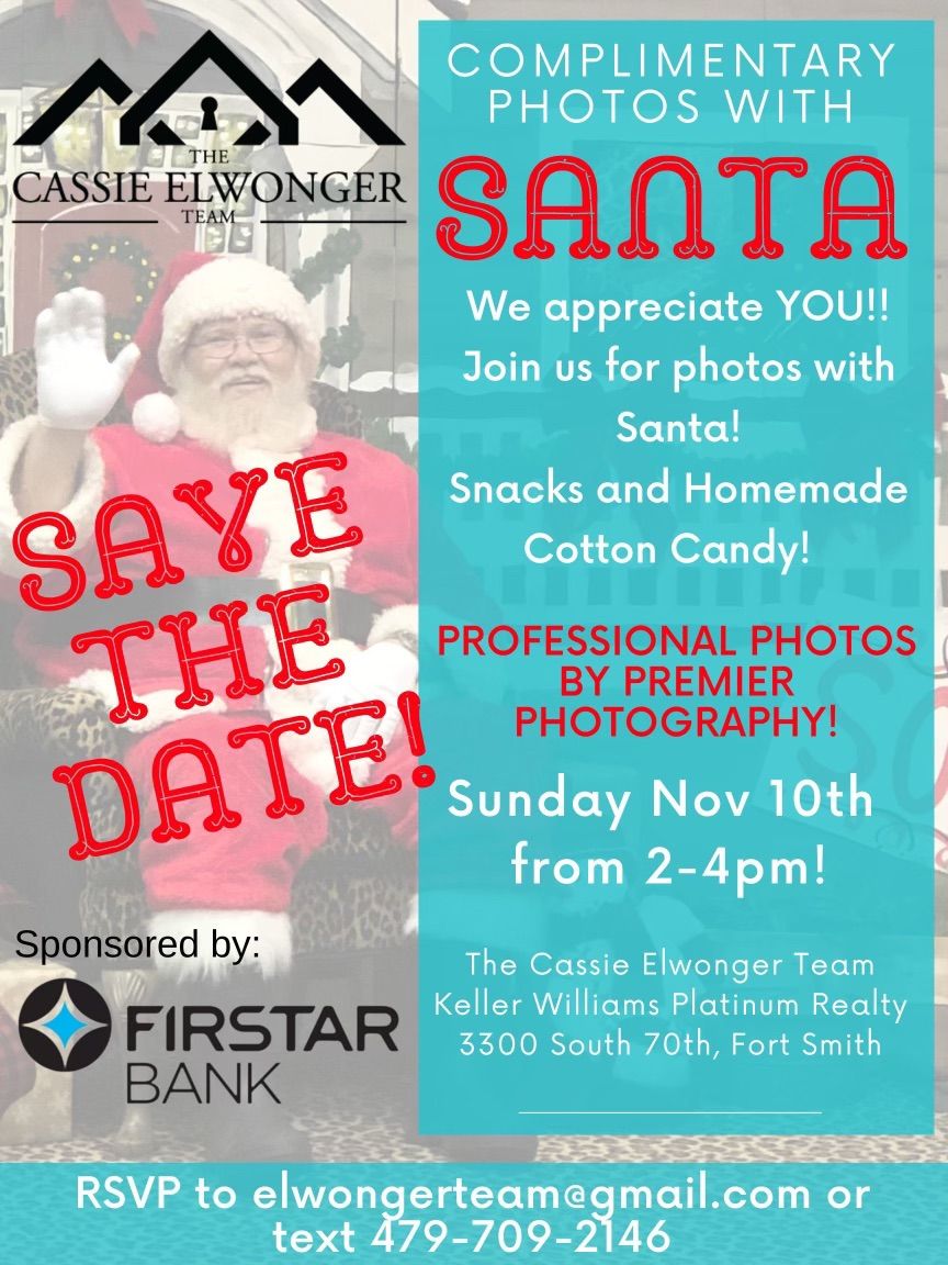 Photos with Santa! Client Appreciation Event!