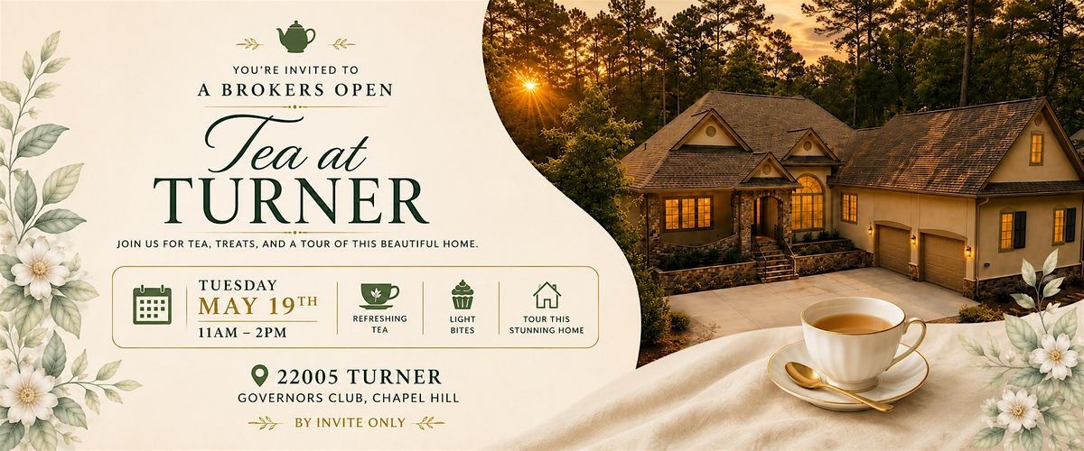 Tea at Turner - Brokers Open