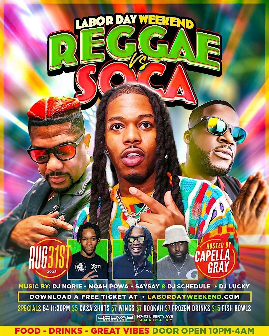 Capella Gray live  at Jouvay Nightclub Aug 31st