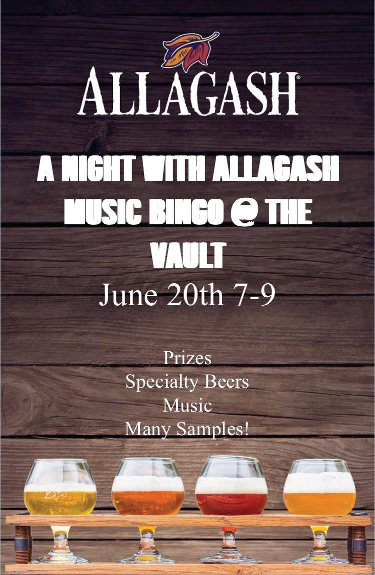Musical Bingo with Allagash Brewery 