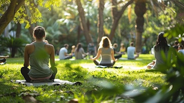 Yoga at the Arboretum