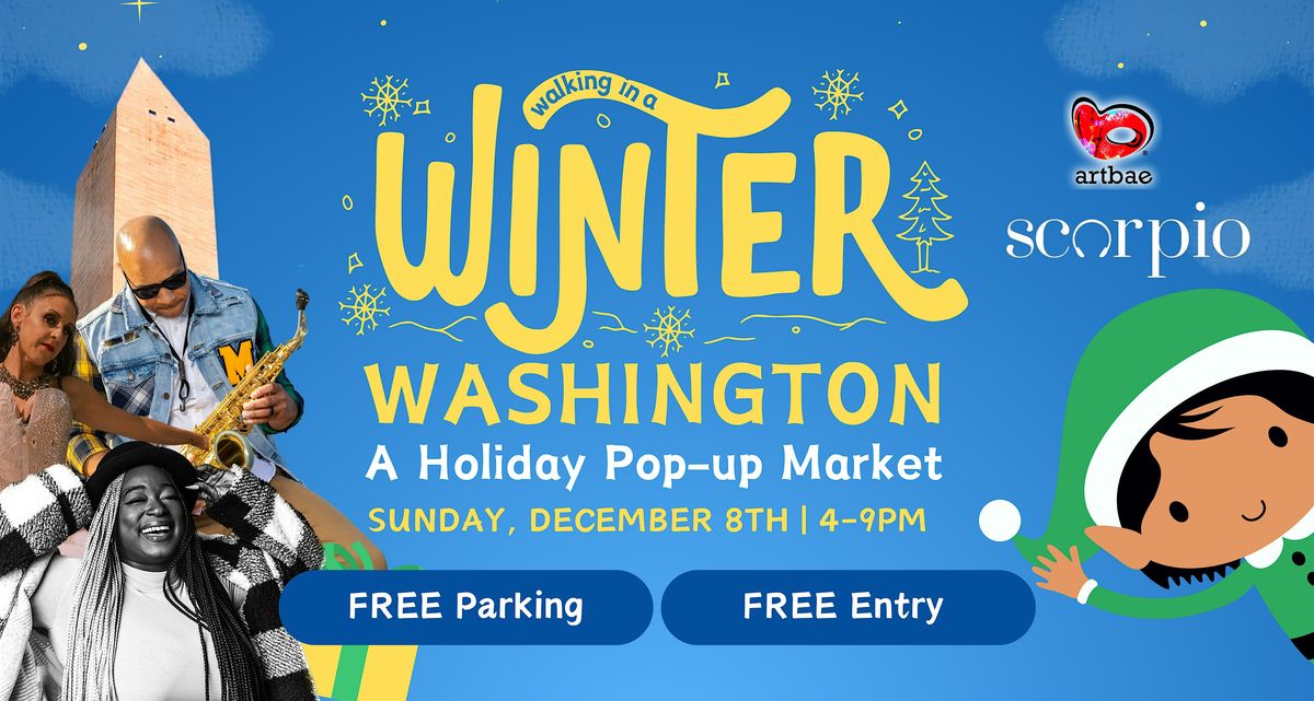 Walking in a Winter Washington: A Holiday Pop-Up Market at The Jingle Bar\u2744\ufe0f