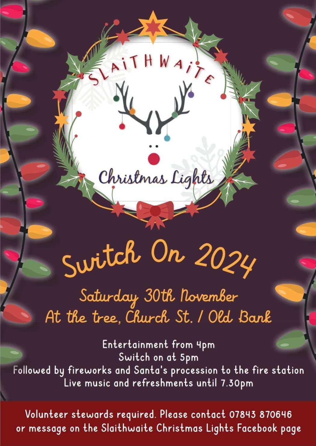 2024 Slaithwaite Lights switch-on