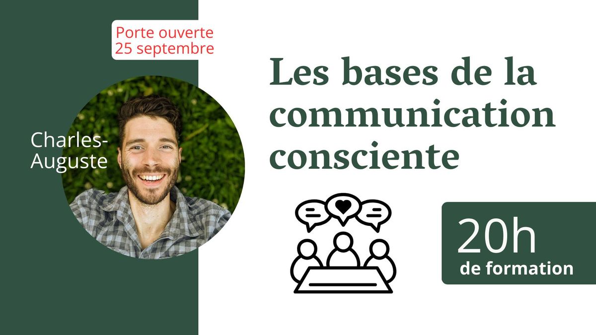 Porte-ouverte : formation en communication consciente