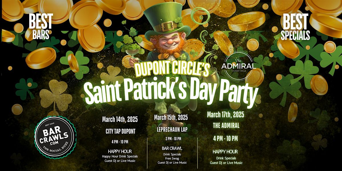 St Patty's Party at The Admiral