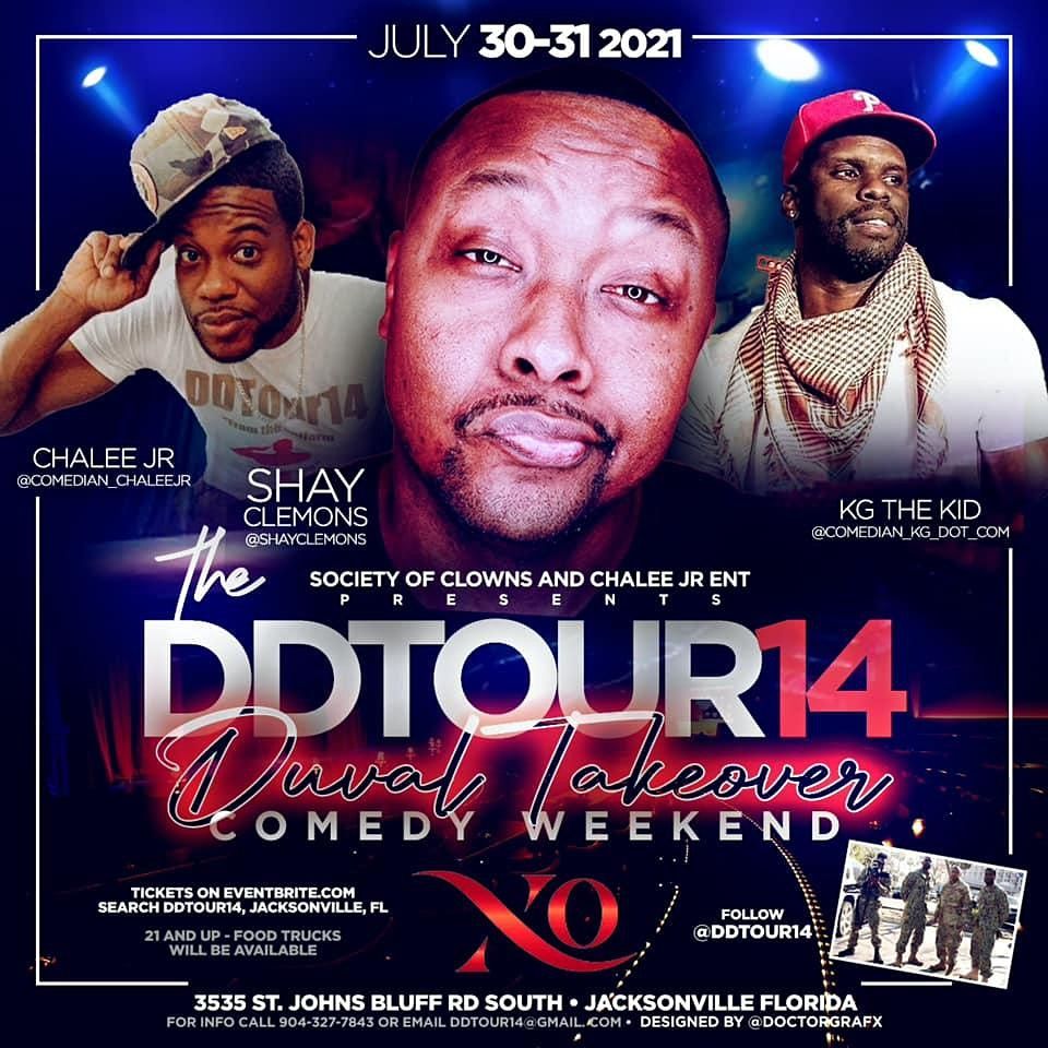 DDTour 14 Comedy Show Saturday 7:30 pm show