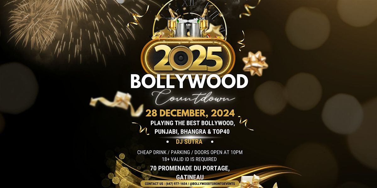 Bollywood Countdown 2025 | Ottawa's Biggest New Years Bollywood Party | 18+