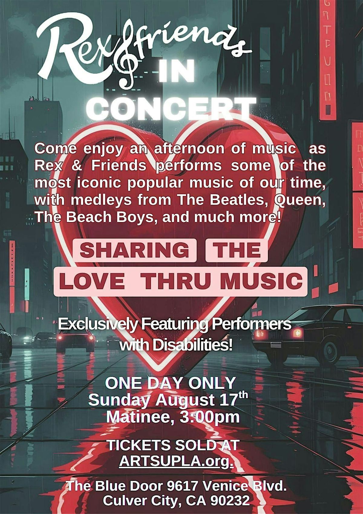 Rex & Friends Summer Concert