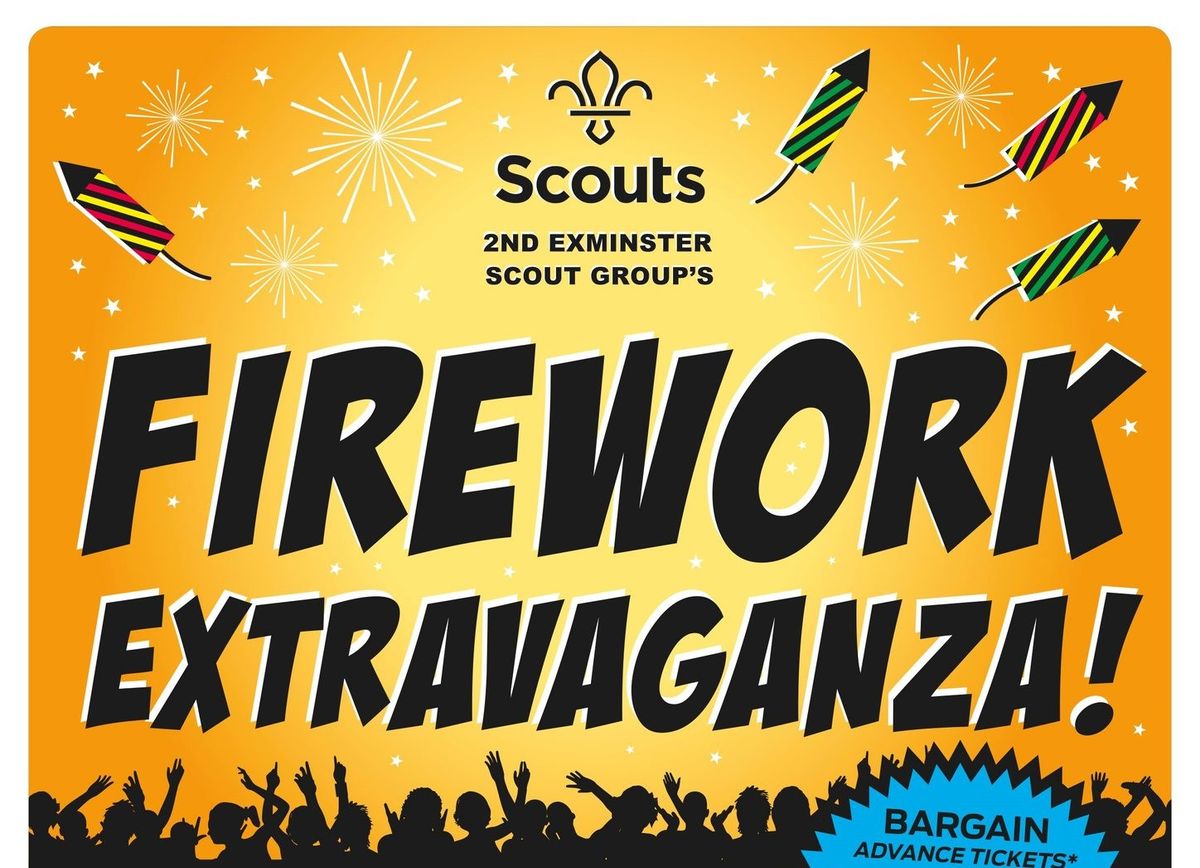 2nd Exminster Scout Group Fireworks Display - Save the Date!