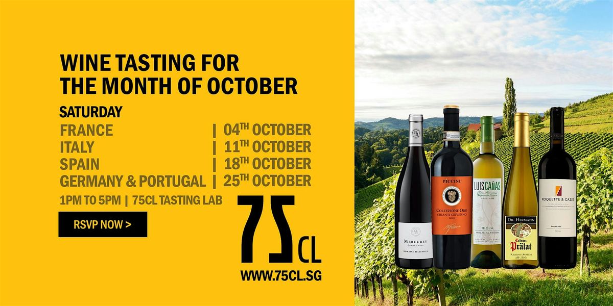 Sip Through Europe: An Afternoon of Old World Wines!