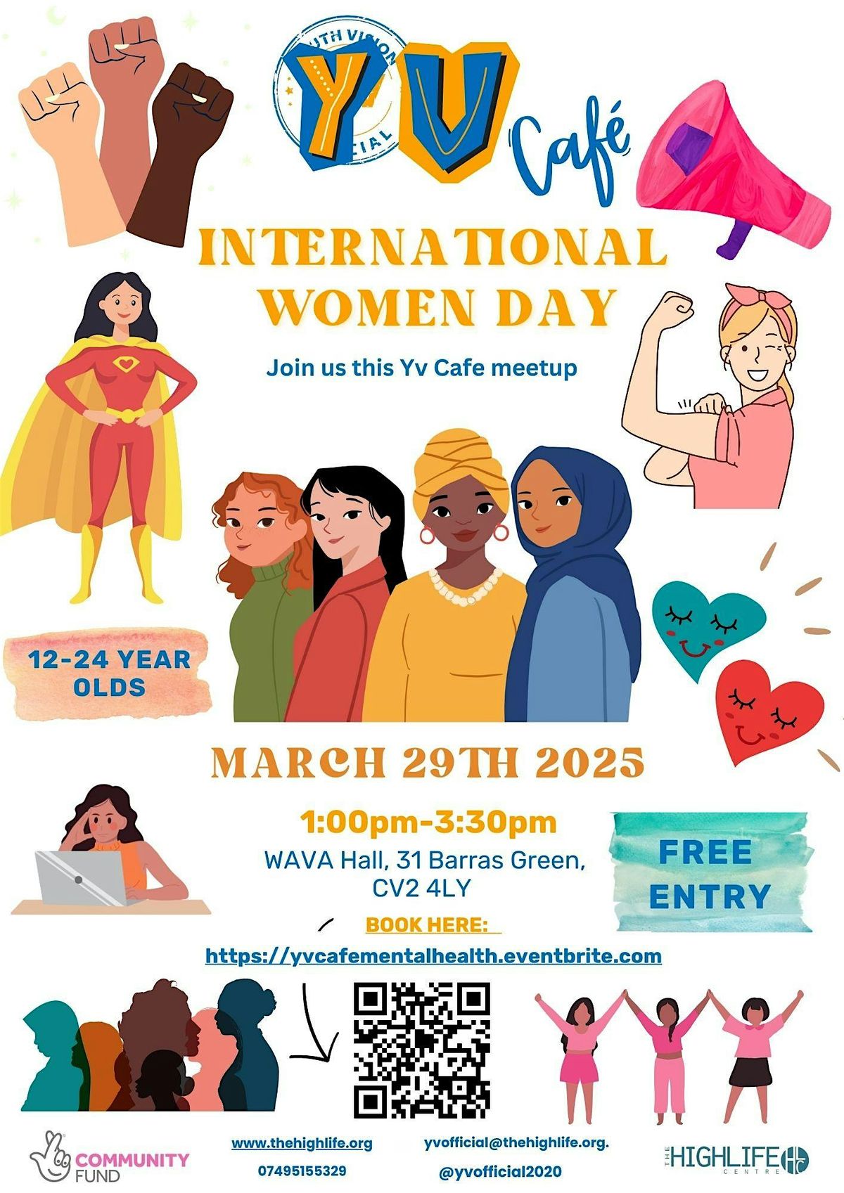 YV Caf\u00e9 International Women's Day