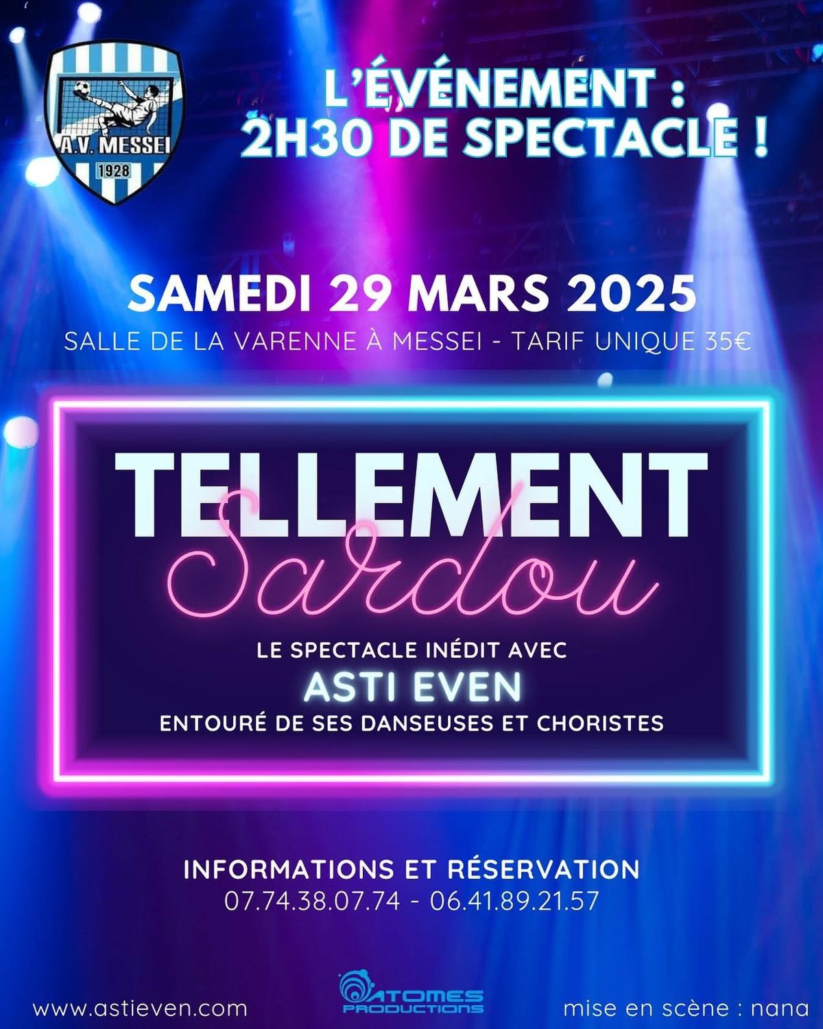 Concert \u00ab Tellement Sardou \u00bb \ud83c\udfb6