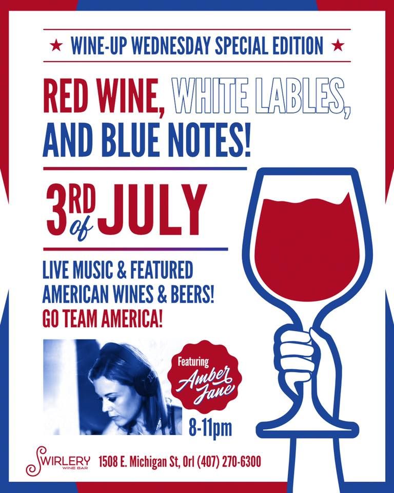 Red Wine White Labels and Blue Notes with DJ Amber Jane