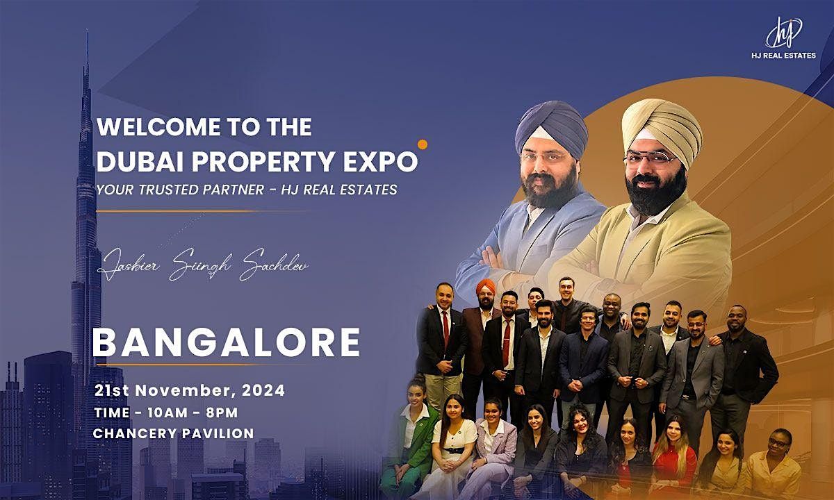 Upcoming Dubai Real Estate Event in Bangalore Book Your Ticket aFree