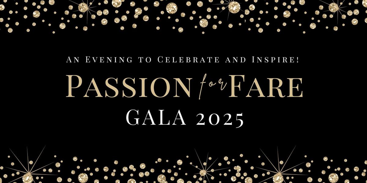 Passion for Fare Gala 2025