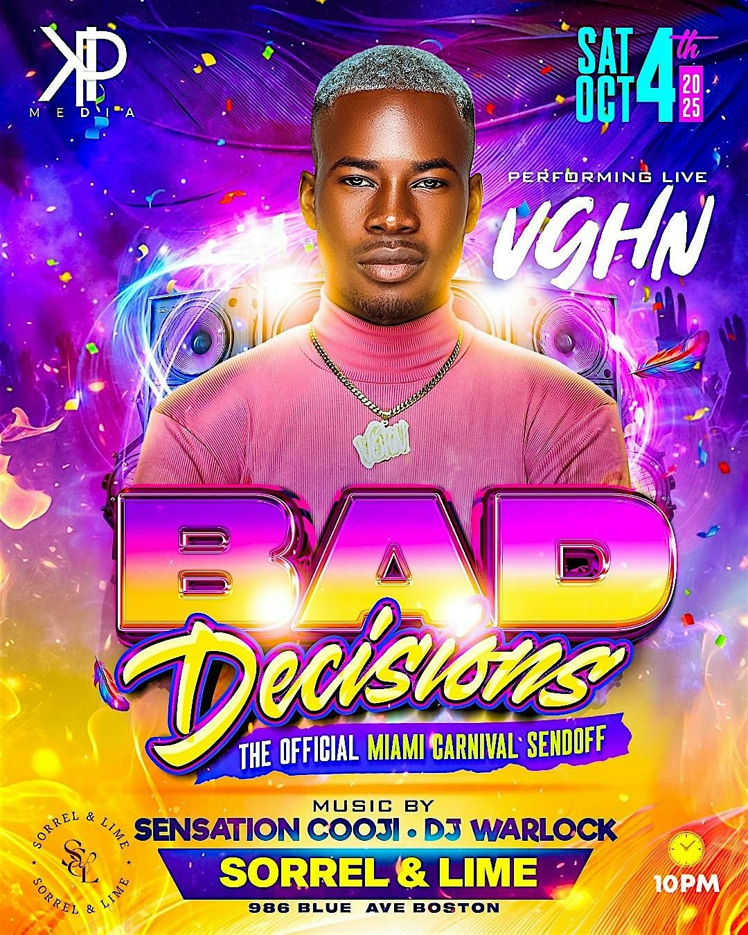 Bad Decisions- Vghn performing live