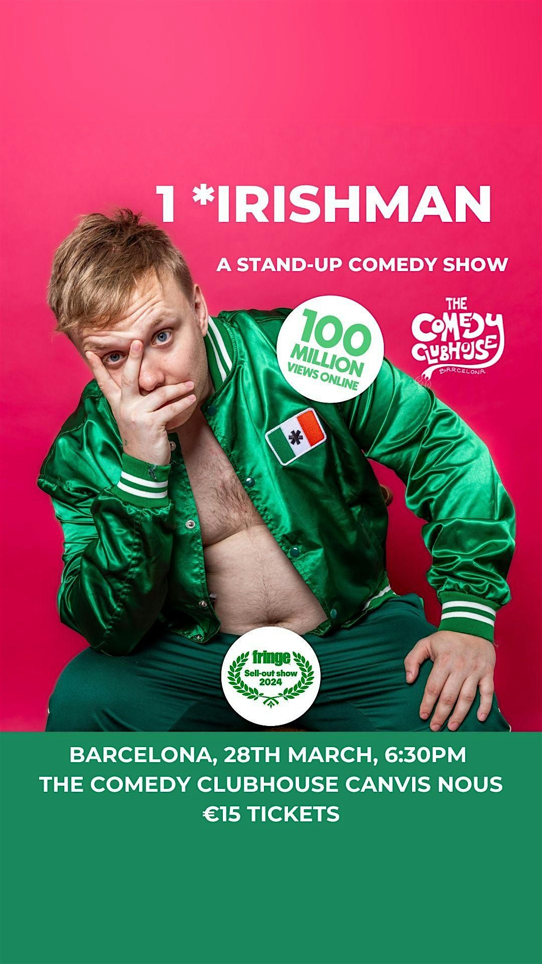 Reece Kidd: 1 *Irishman \u2022 stand-up comedy in English