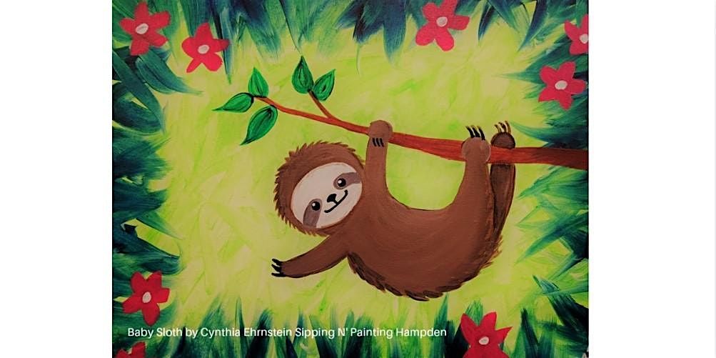 Baby Sloth  Saturday April 26th 11am $35