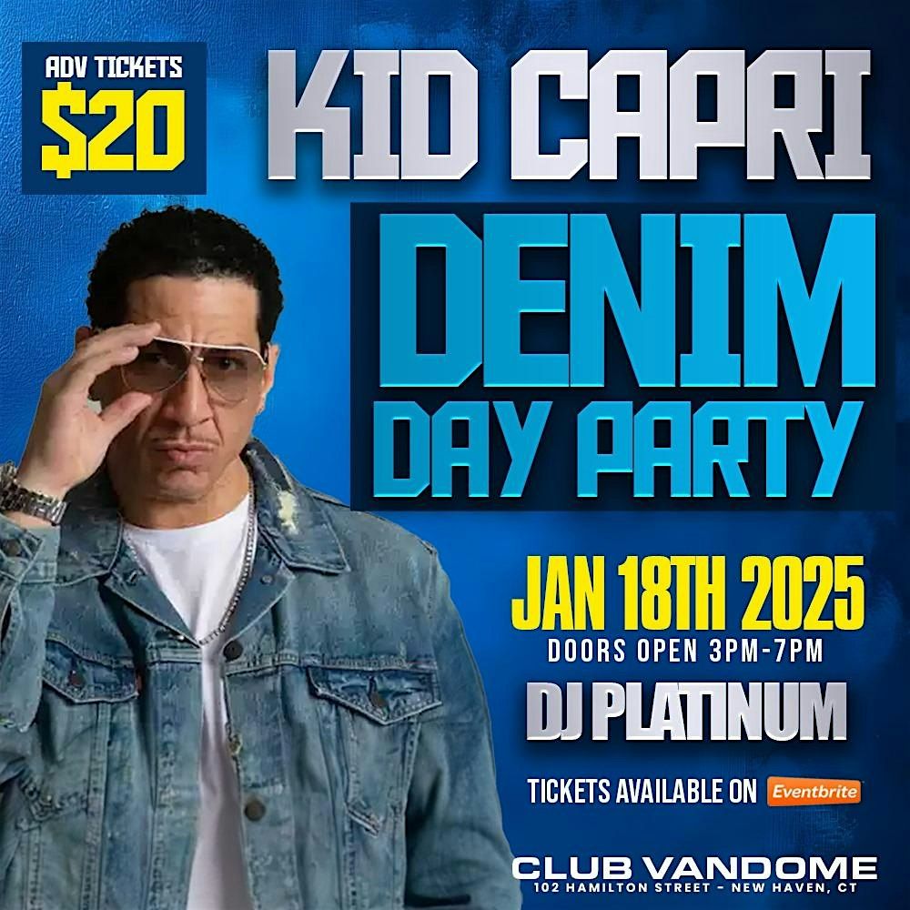 Kid Capri Denim Day Party