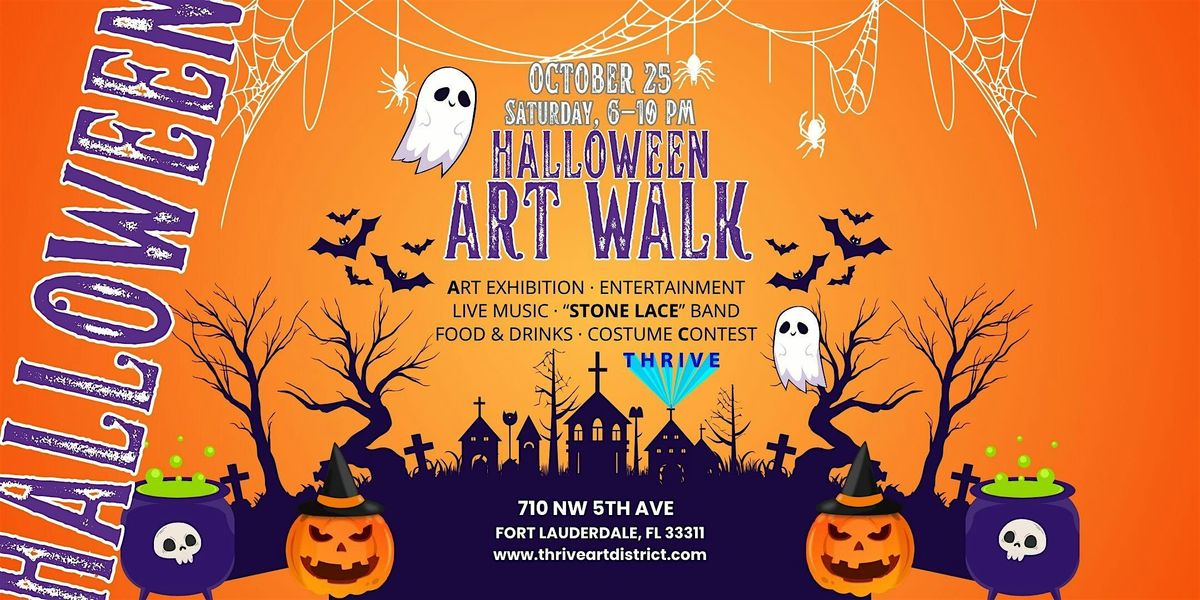 HALLOWEEN ART WALK NIGHT in Fort Lauderdale