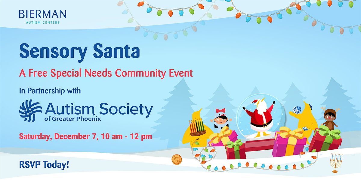 Sensory Santa Event at Bierman Autism Centers in Scottsdale!