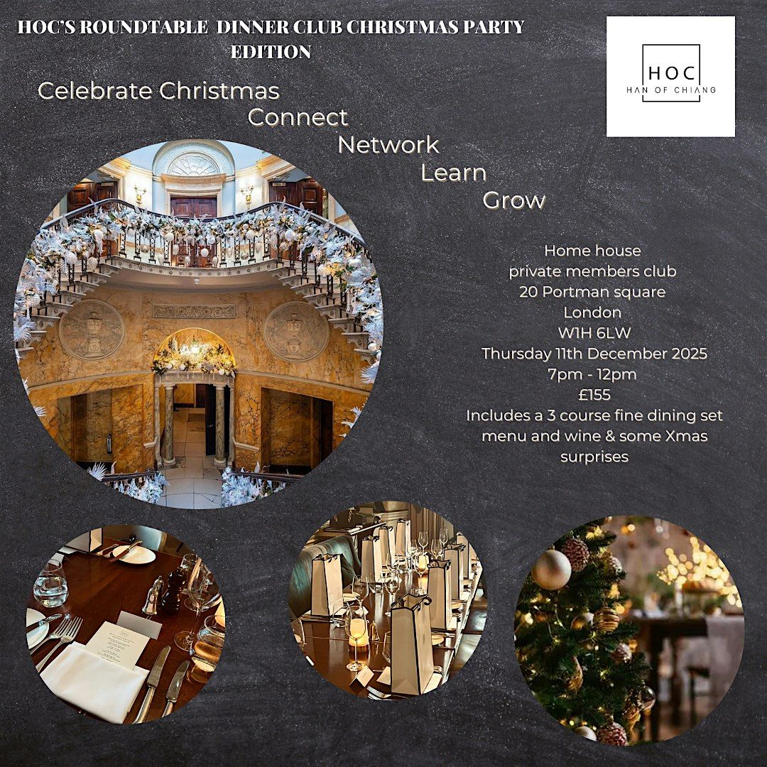 HOC's Roundtable Dinner Club Christmas Party Special