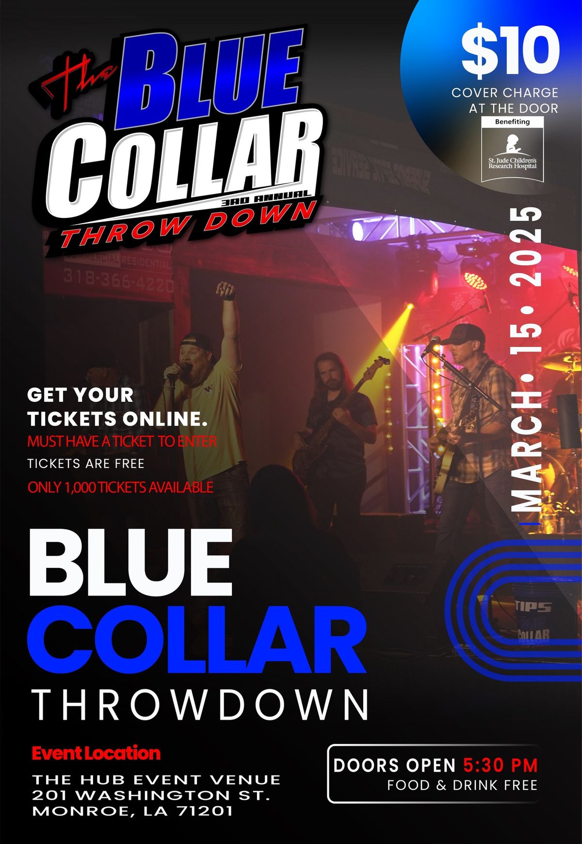 3rd Annual BLUE COLLAR THROWDOWN