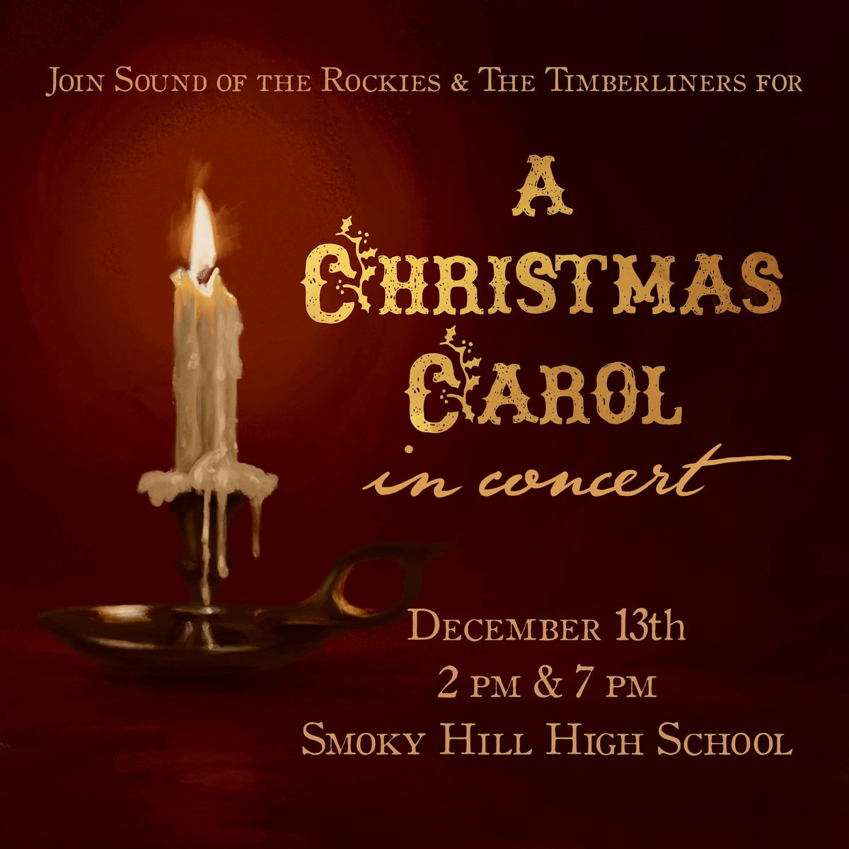 Sound of the Rockies and The Timberliners: A Christmas Carol in Concert