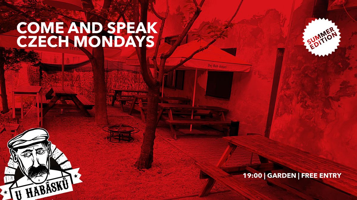 Come and speak Czech Mondays - Free educative meetup for expats