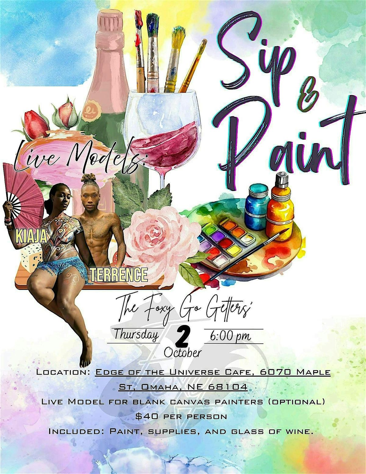 Monochrome: A Sip & Paint Experience