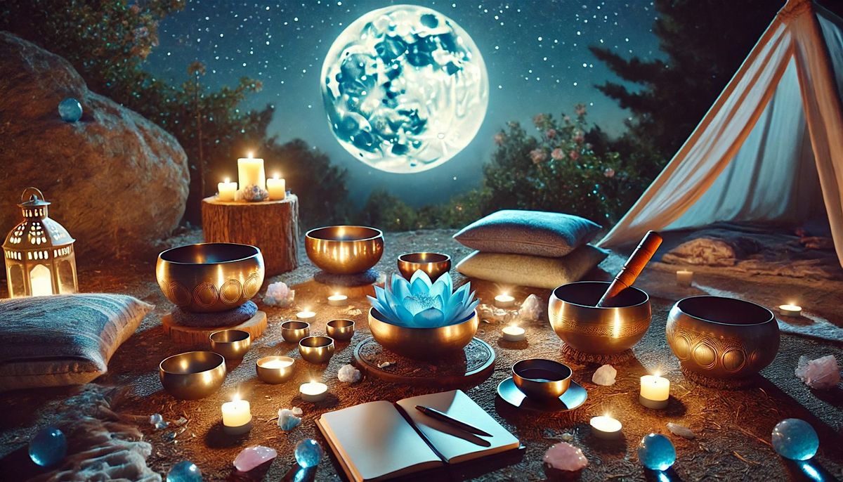 Under the Full Moon: Sound Bath, Journaling & Tea Ceremony