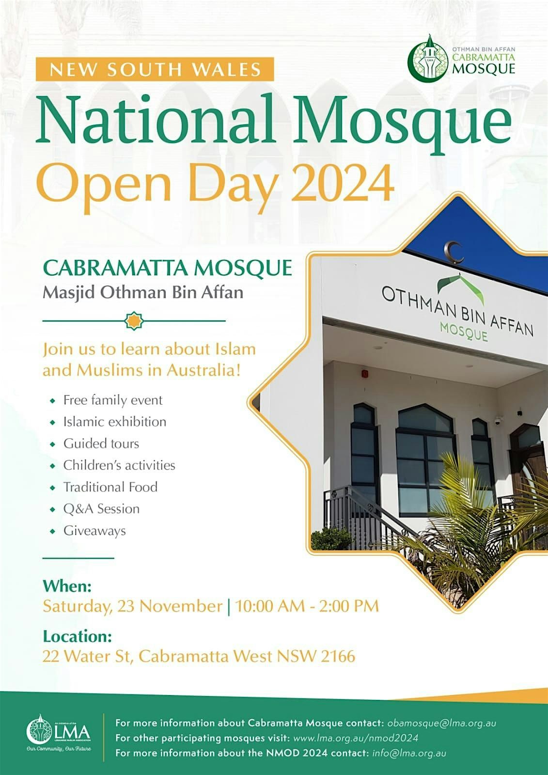 National Mosque Open Day - OBA Mosque