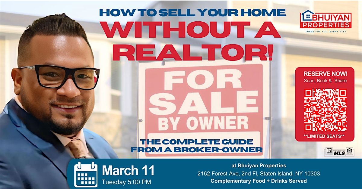 Sell YOUR Home WITHOUT A Realtor!