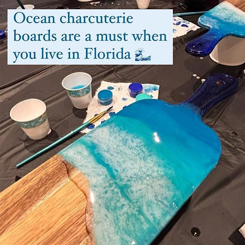 Resin Cutting Board Workshop  - Seminole