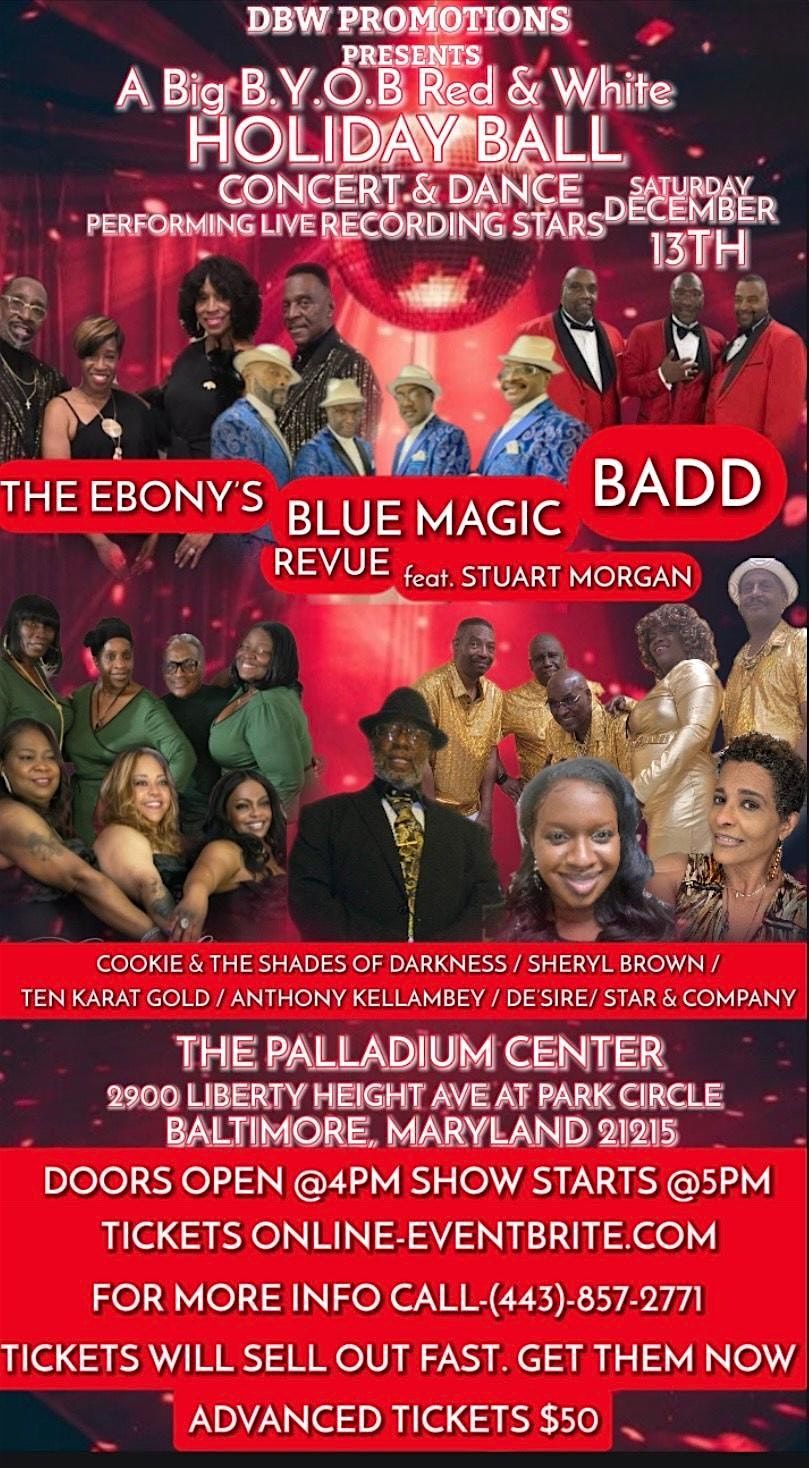 A BIG B.Y.O.B.  Red & White Holiday Ball