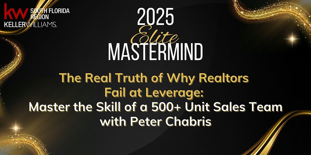 2025 Elite Mastermind with Peter Chabris