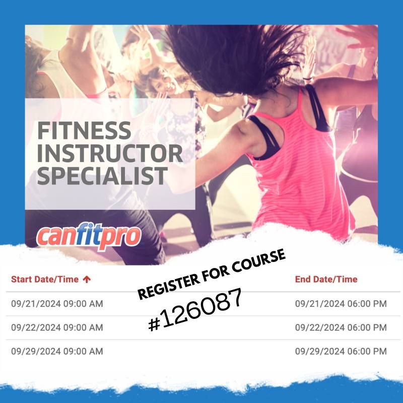 Fitness Instructor Specialist Certification