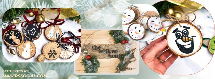 DIY Holiday Ornaments & Wreath Workshop