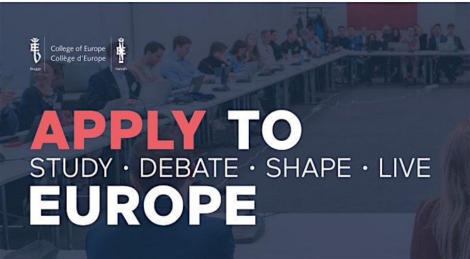 ORIENTERING OM OPTAGELSE P\u00c5 EUROPAKOLLEGIET OG EPSO CONCOURS