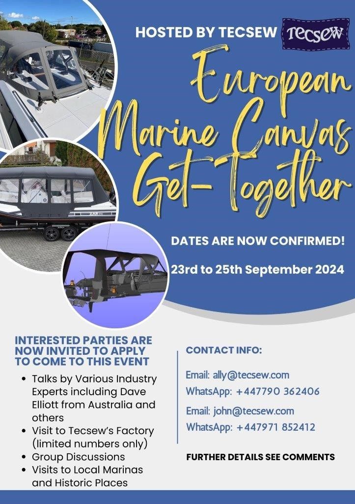 European Marine Canvas Get-Together in September 2024