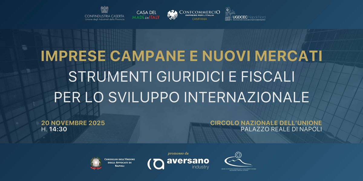 Imprese Campane e Nuovi Mercati