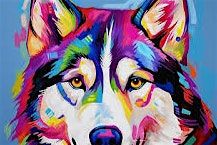 Pop Art Husky