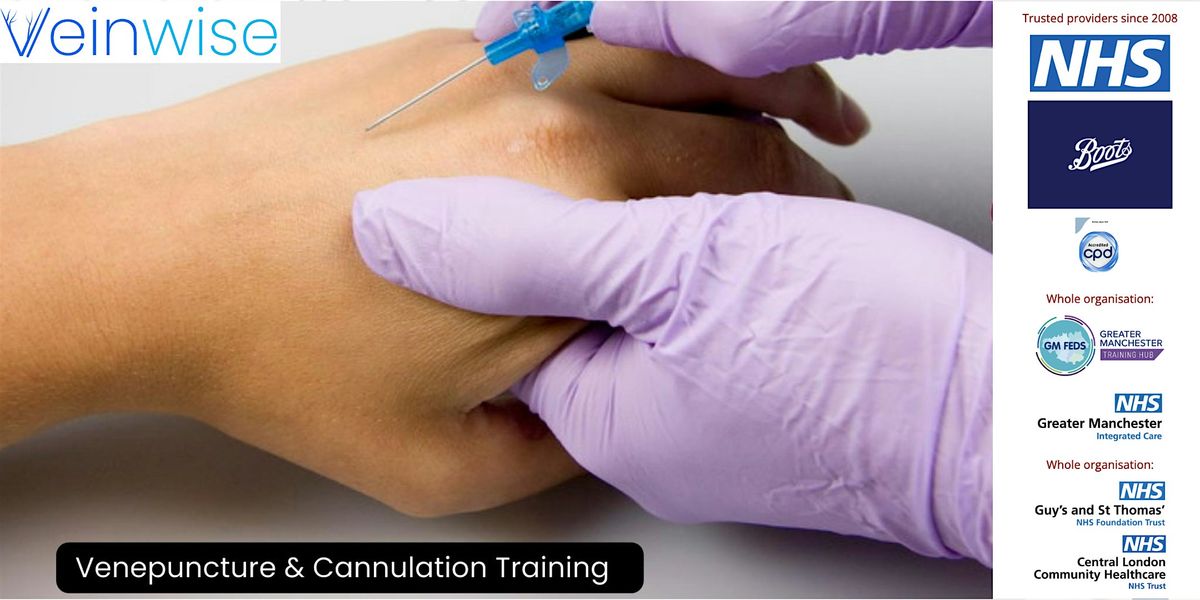 Venepuncture & Cannulation Training - In Person